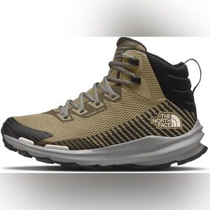 NIB The North Face Women’s Vectiv Mid Hiking Shoes Kelp Tan/Black in size 10.5
